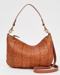 Clare V. Grande Fanny in Tan Rattan - Bliss Boutiques