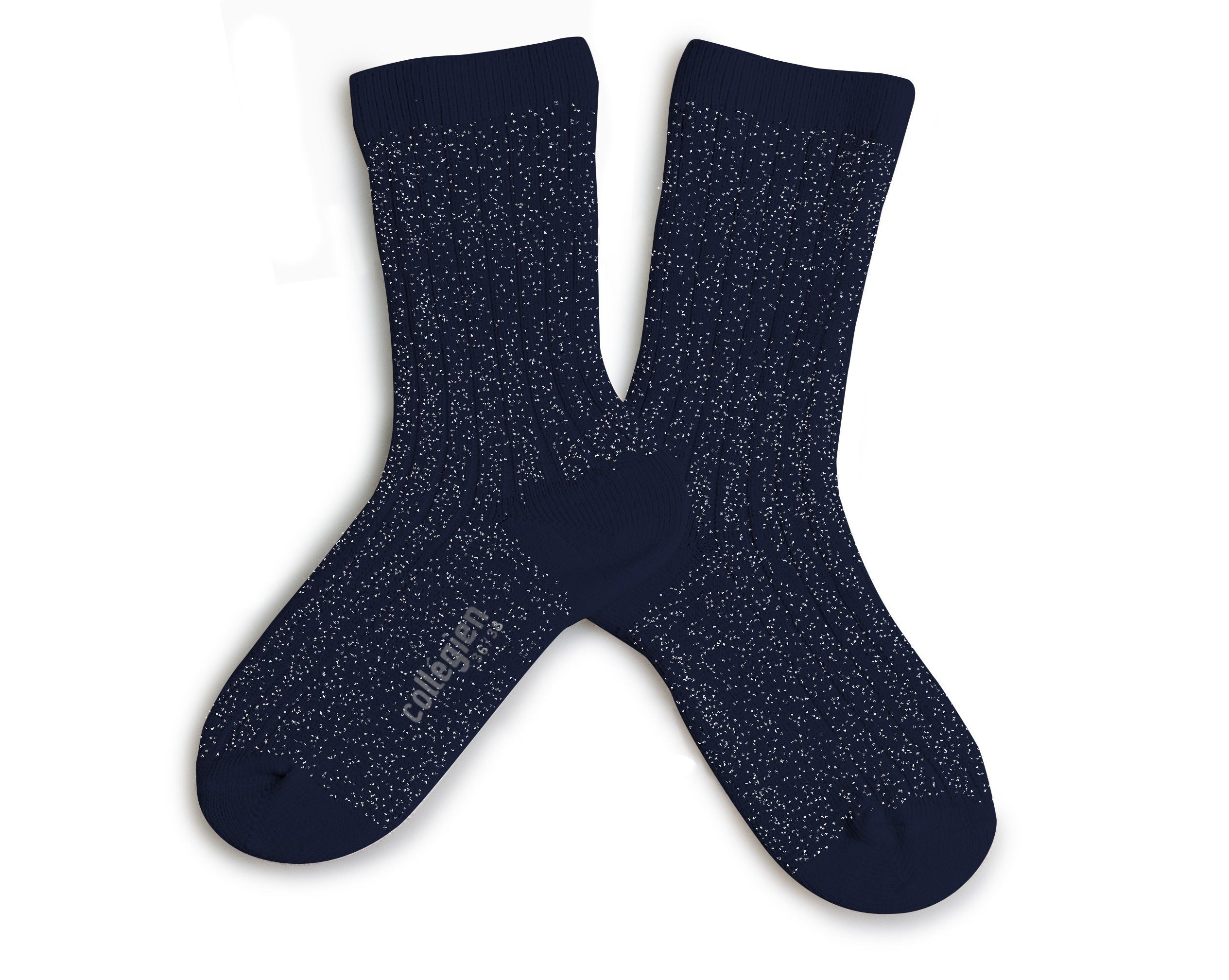 Victorie Extra Soft Glittery Socks in Nuit Etoilee