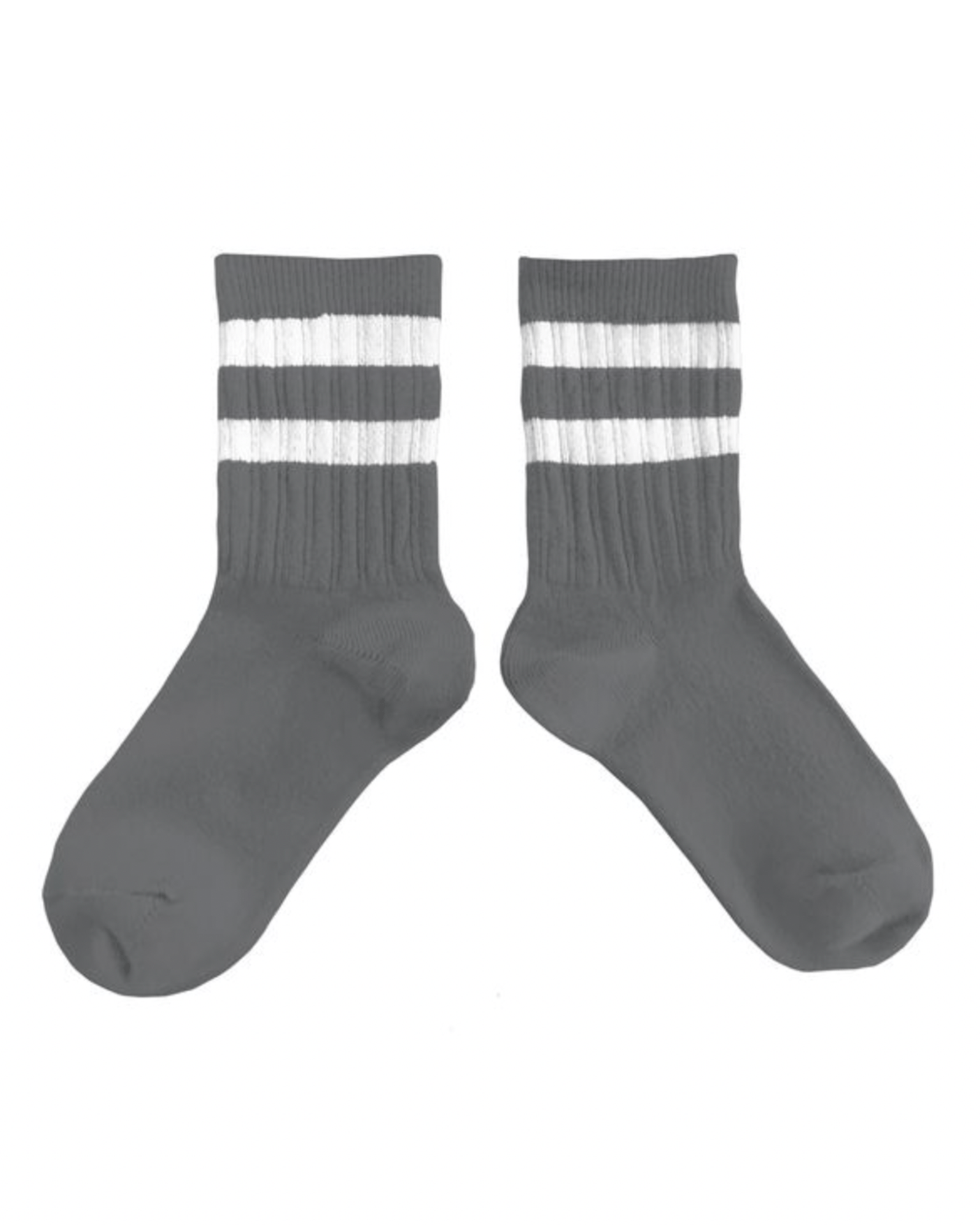 Nico Varsity Socks in Gris Galet