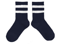 Collegien Nico Varsity Socks in Nuit Etoilee 