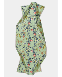 Épice Accessories Verde Meadow Orchids Scarf in Verde