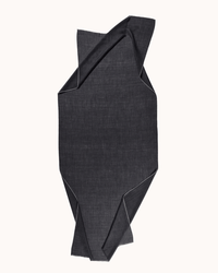 Épice Accessories Charcoal Uni 2 Scarf in Charcoal