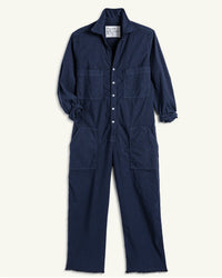 Frank & Eileen Northern Ireland Playsuit in Navy 