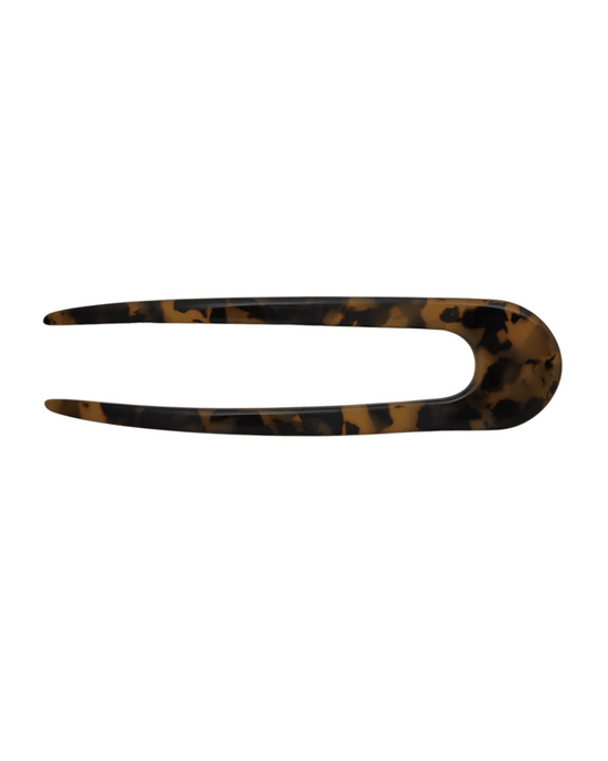 Machete Accessories Classic Tortoise French Hair Pin in Classic Tortoise