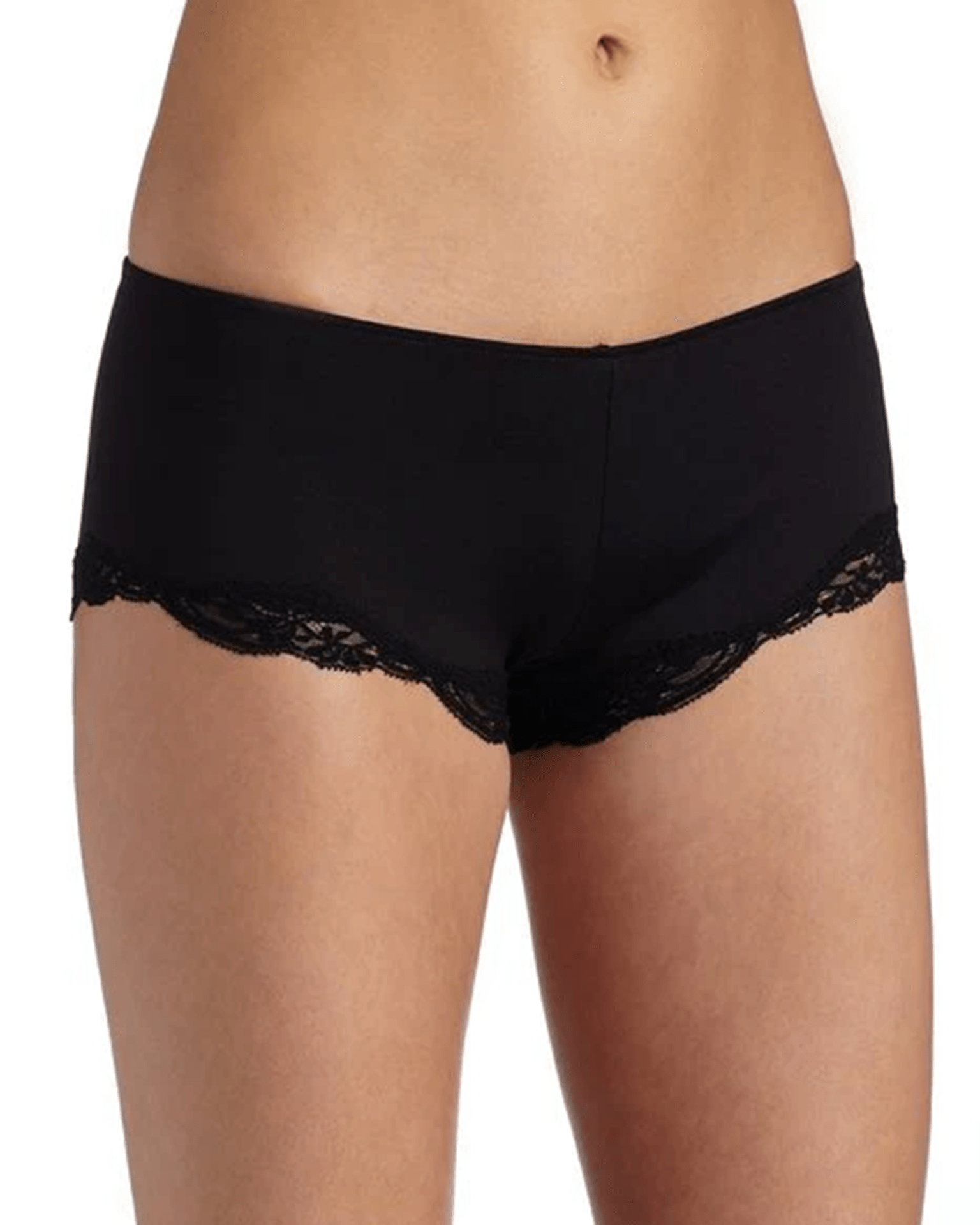 Del w/ Lace Hipster in Black