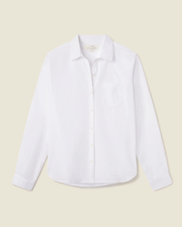 Trovata Birds of Paradis Clothing Grace Classic Shirt in White