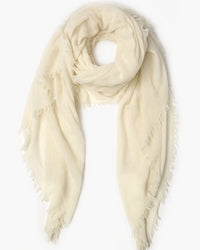 Chan Luu Accessories White / O/S Cashmere Scarf in White