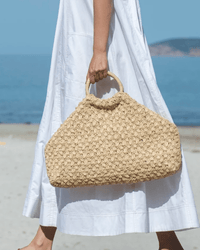 Maison N.H Paris Accessories Natural Clementine Bag in Natural