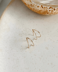 Token Jewelry Jewelry 14K Gold Fill Wishbone Studs in 14K Gold Fill